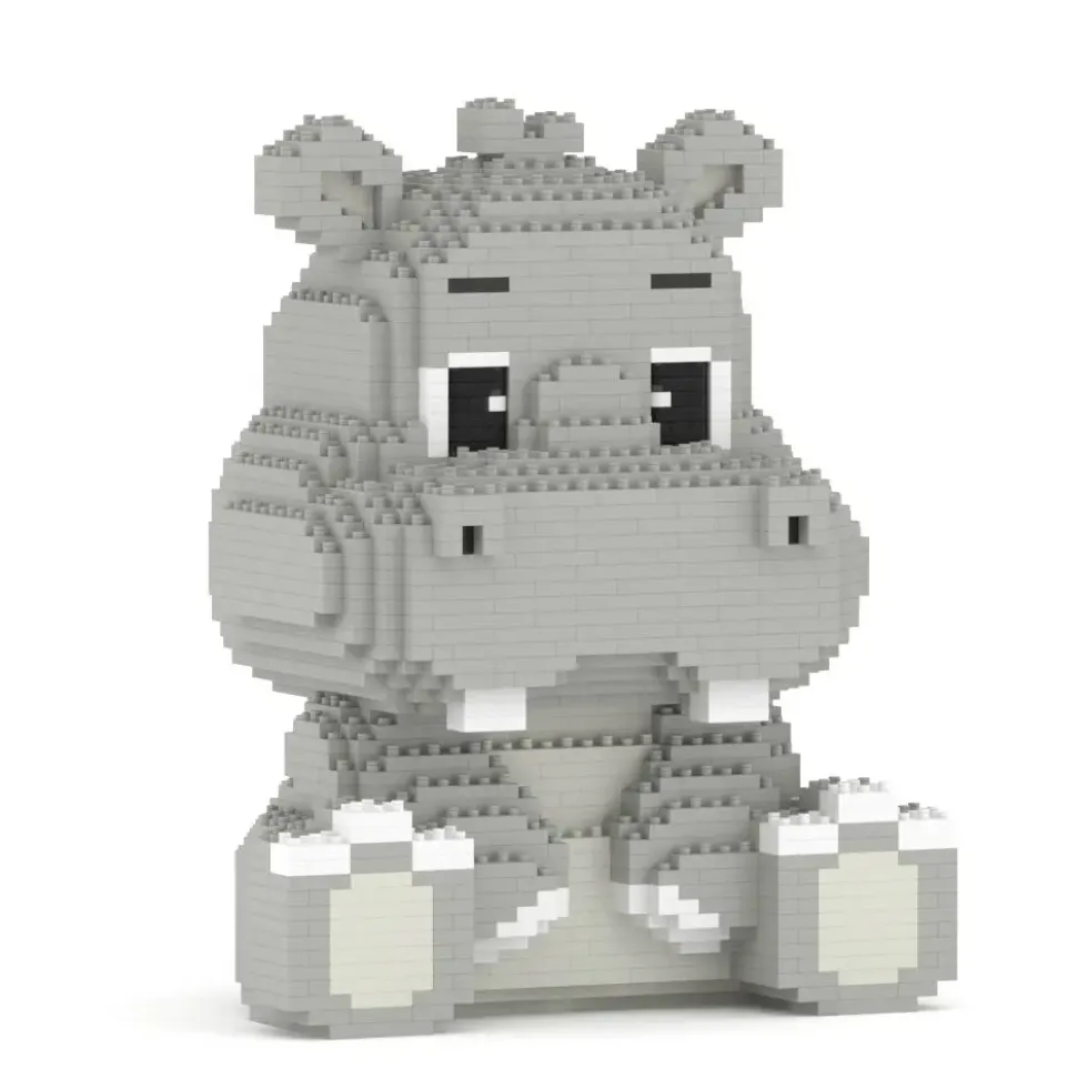 JEKCA BLOCS DE CONSTRUCTION HIPPO KAWAII