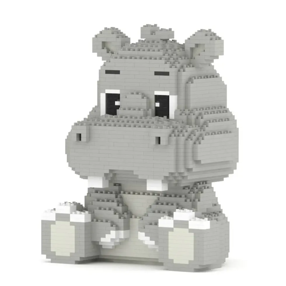 JEKCA BLOCS DE CONSTRUCTION HIPPO KAWAII