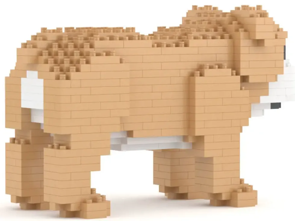 JEKCA BLOCS DE CONSTRUCTION -MINI BULLDOG ANGLAIS