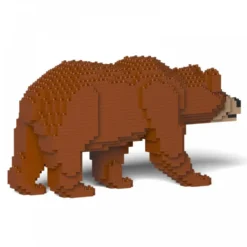 JEKCA BLOCS DE CONSTRUCTION -OURS MARRON