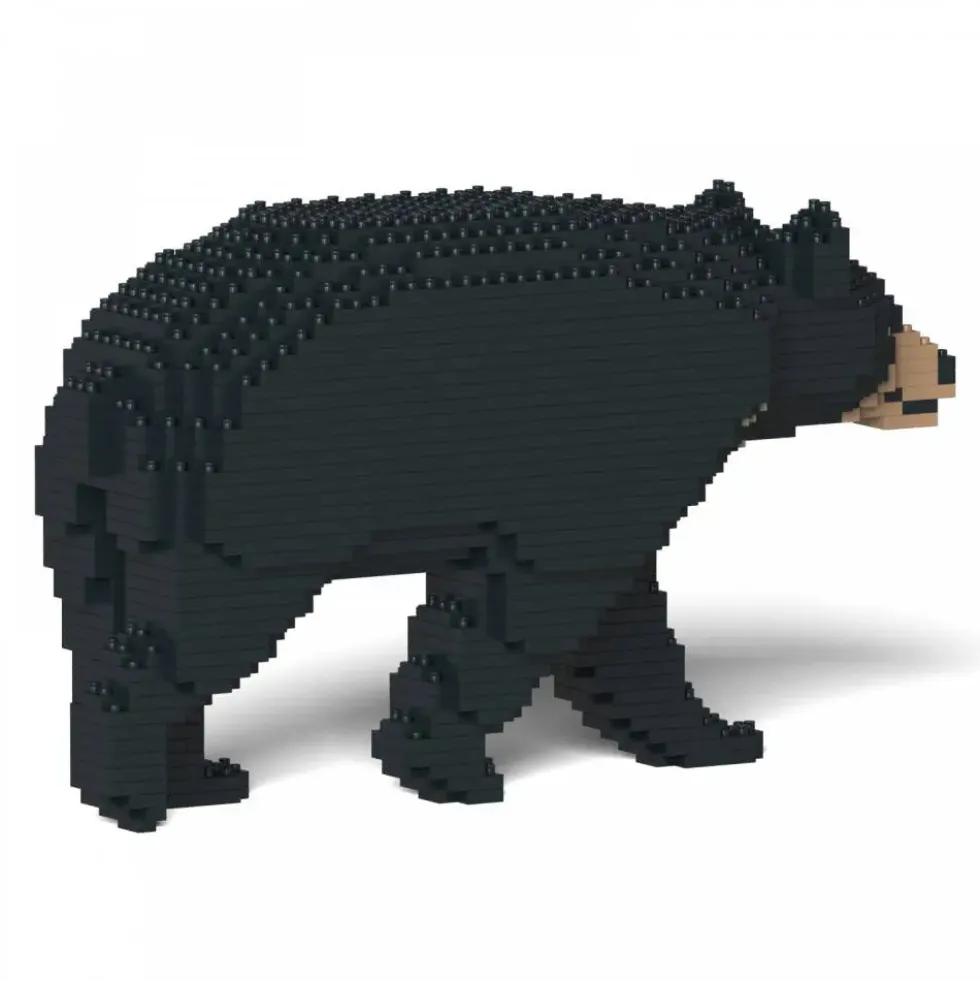 JEKCA BLOCS DE CONSTRUCTION -OURS NOIR COL BLANC