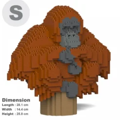 JEKCA BLOCS DE CONSTRUCTION -ORANG-OUTAN