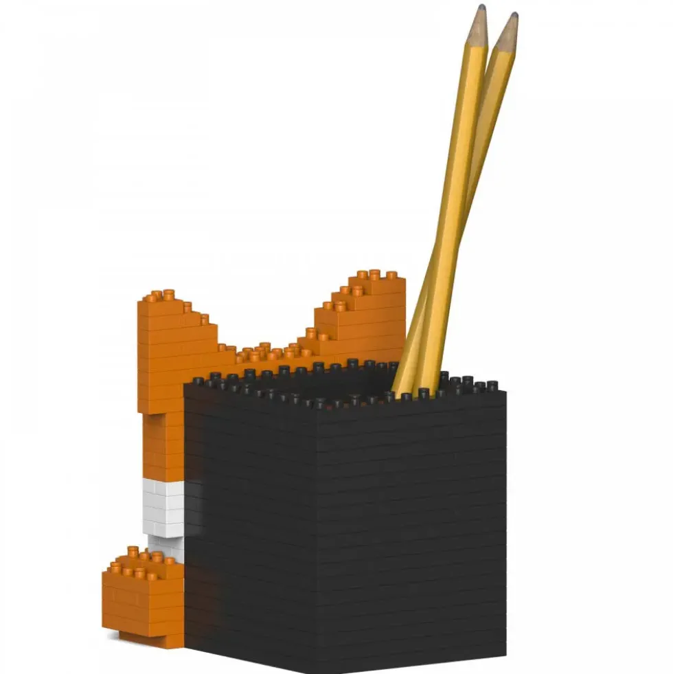 JEKCA BLOCS DE CONSTRUCTION -POT A CRAYON SHIBA