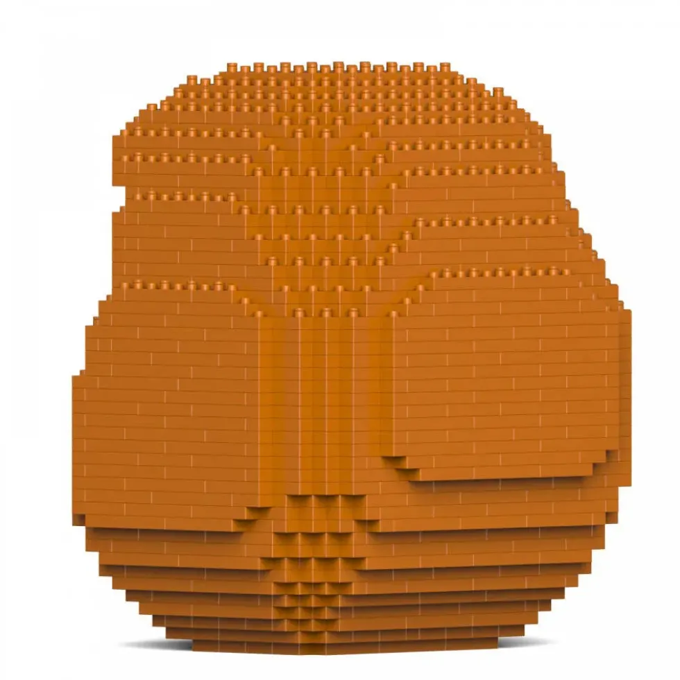 JEKCA BLOCS DE CONSTRUCTION -POUPEE DARUMA CHOUETTE