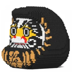 JEKCA BLOCS DE CONSTRUCTION -POUPEE DARUMA 2 NOIRE