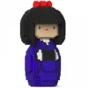 JEKCA BLOCS DE CONSTRUCTION -POUPEE KOKESHI BLEUE
