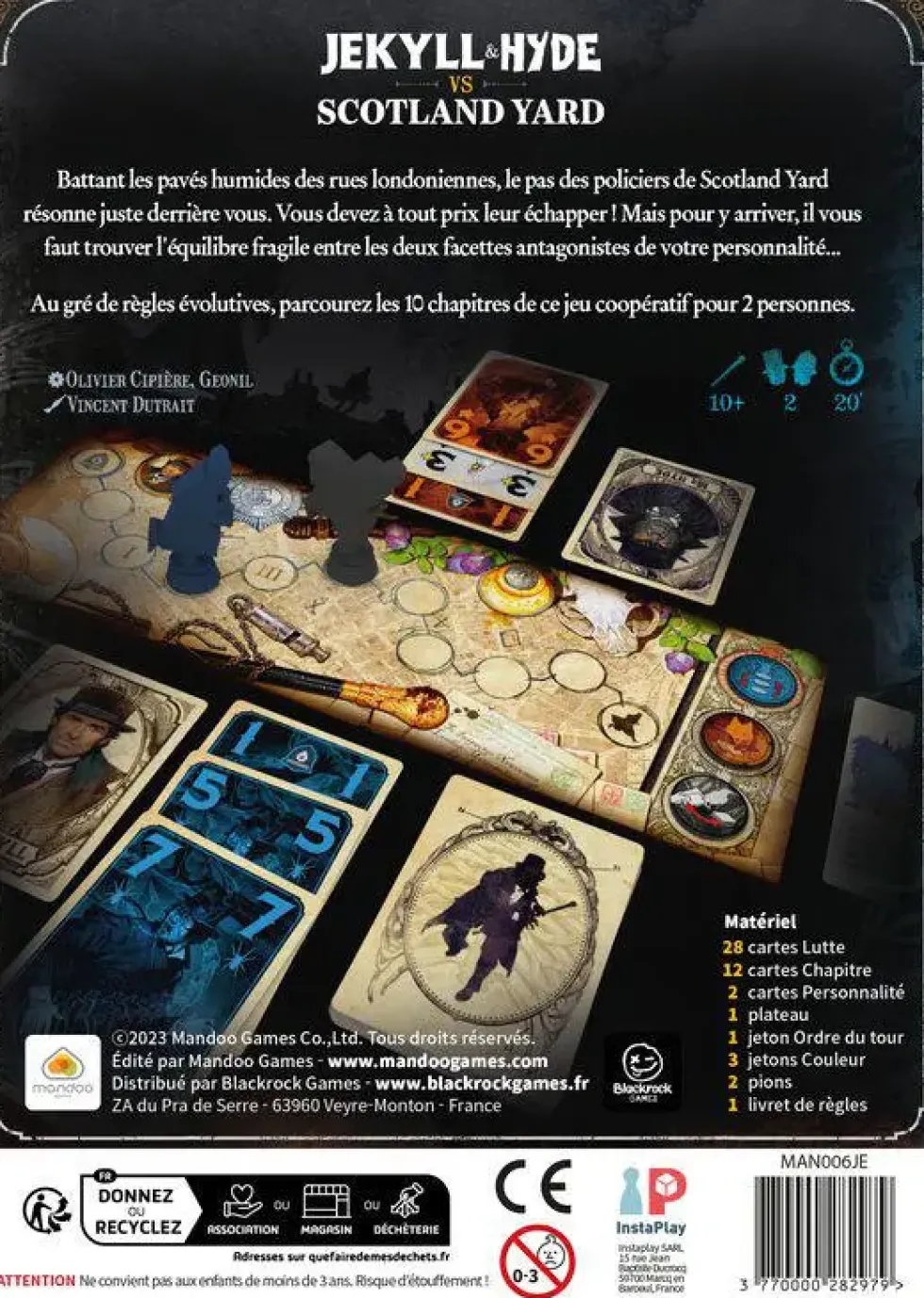 JEKYLL ET HYDE VS SCOTLAND YARD