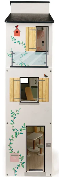 JENNY - MAISON DE POUPEE MANNEQUIN EN BOIS