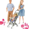 JENNY - POUPEE BALADE EN FAMILLE 29 CM