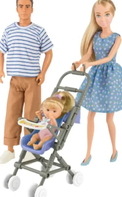 JENNY - POUPEE BALADE EN FAMILLE 29 CM