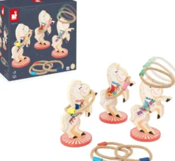 JEU D'ANNEAUX CHEVAUX