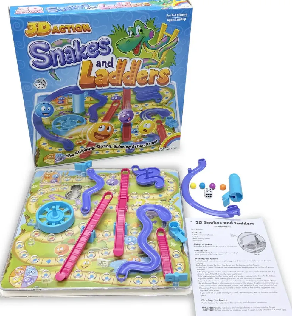 JEU D'ECHELLES ET SERPENTS