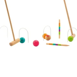 JEU DE CROQUET JUNIOR ET ADULTE - 6 JOUEURS