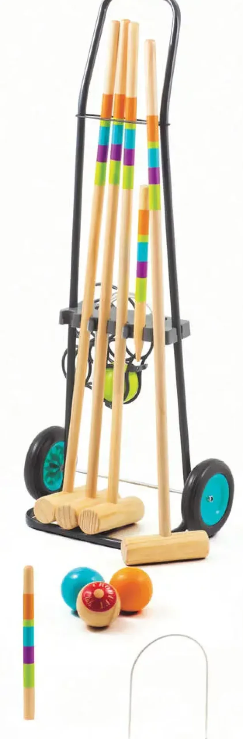 JEU DE CROQUET JUNIOR - 4 JOUEURS