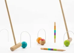 JEU DE CROQUET JUNIOR - 4 JOUEURS