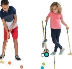 JEU DE CROQUET JUNIOR - 4 JOUEURS