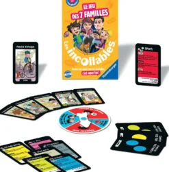 JEU DE 7 FAMILLES INCOLLABLES