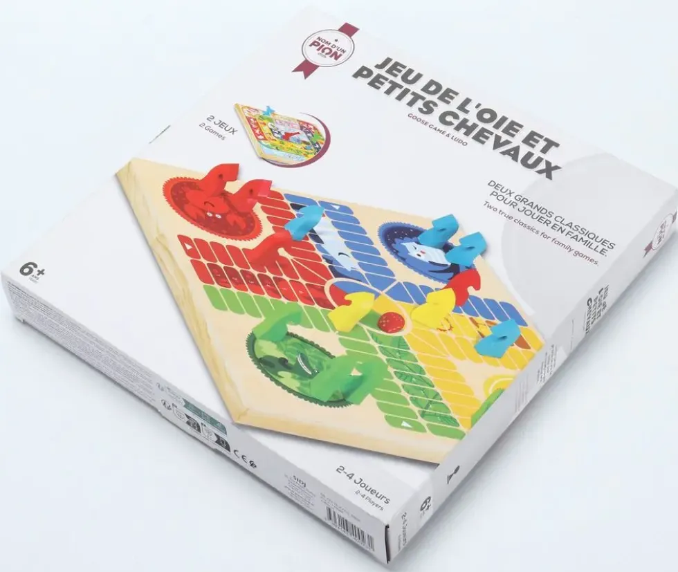 JEU DE L'OIE ET PETITS CHEVAUX