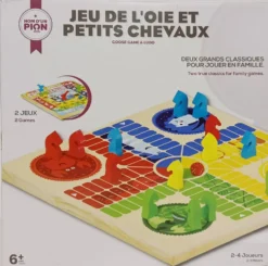 JEU DE L'OIE ET PETITS CHEVAUX