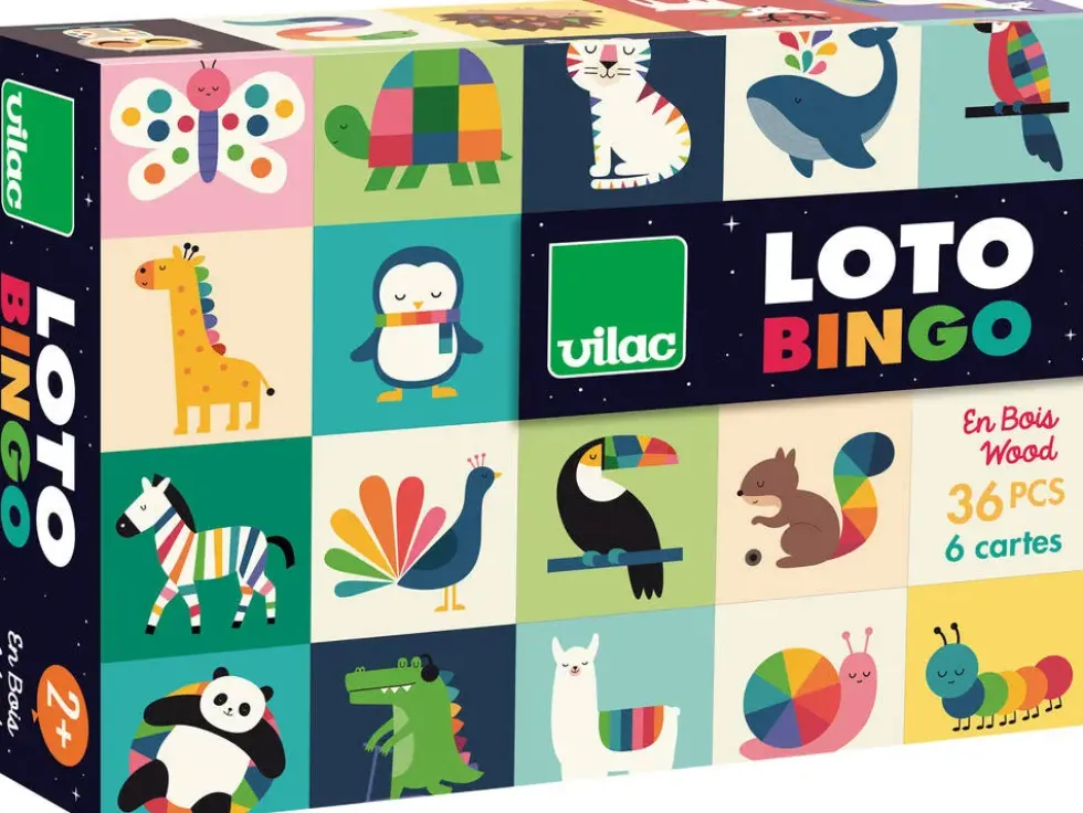 JEU DE LOTO ANIMAUX ANDY WESTFACE