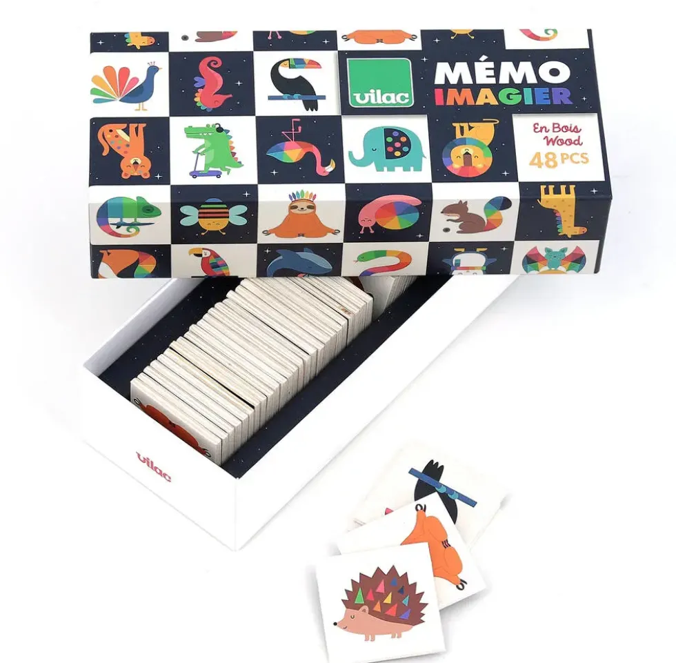 JEU DE MEMO ANIMAUX ANDY WESTFACE