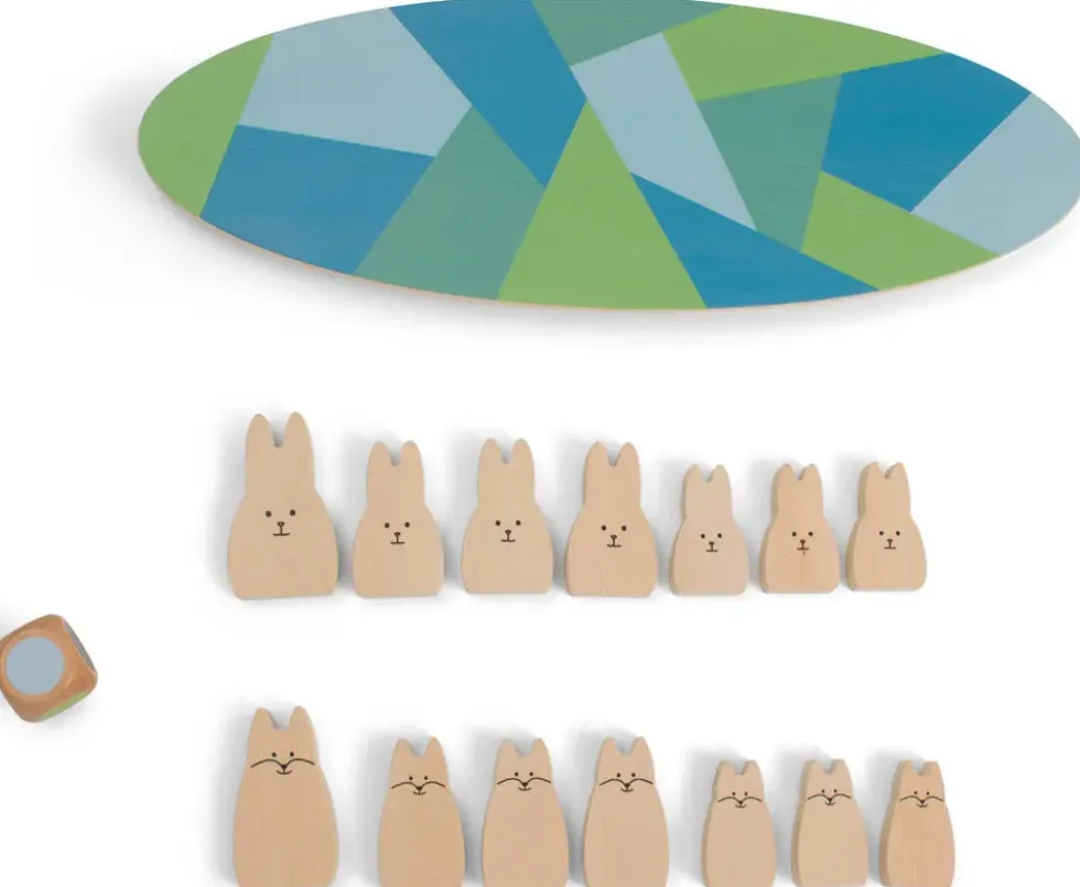JEU D'EQUILIBRE LAPINS