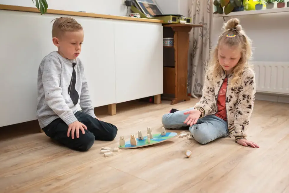 JEU D'EQUILIBRE LAPINS