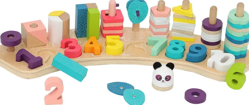JEU D'EVEIL 1-2-3… EN BOIS