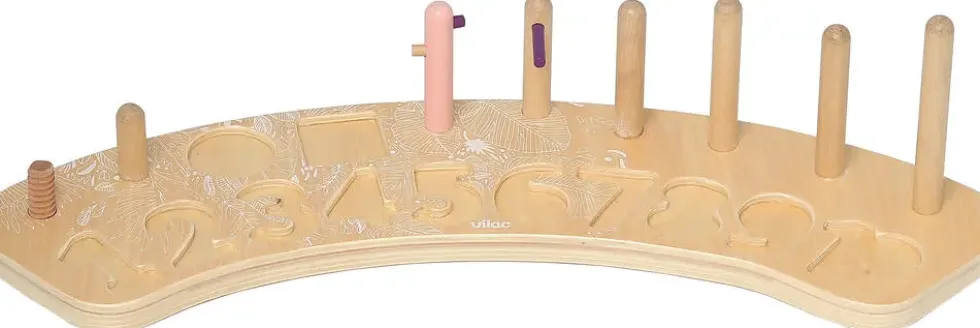 JEU D'EVEIL 1-2-3… EN BOIS