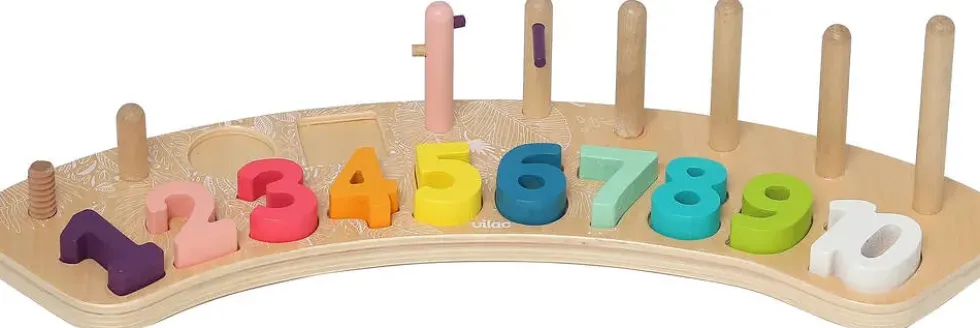 JEU D'EVEIL 1-2-3… EN BOIS