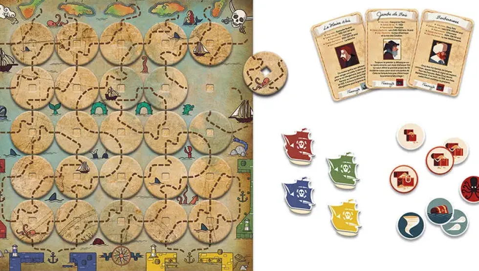 JEU LABYRINTUS - PIRATES
