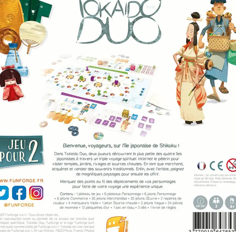 JEU - TOKAIDO DUO