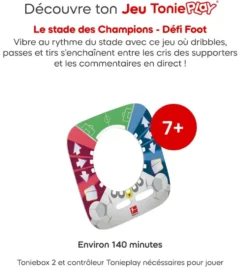 JEU TONIEPLAY - LE STADE DES CHAMPIONS - DEFI FOOT