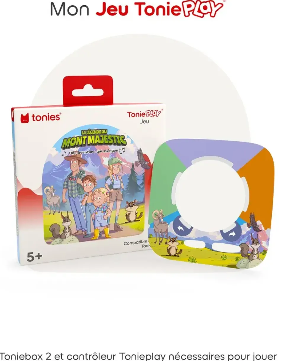 JEU TONIES PLAY - LA LEGENDE DU MONT MAJESTIC : UNE AVENTURE QUI SWINGUE