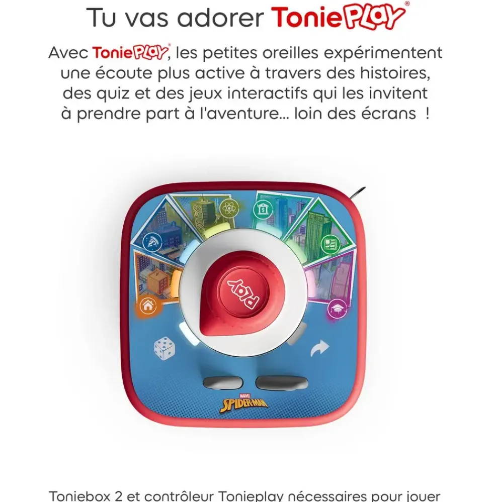 JEU TONIES PLAY - SPIDER MAN : HEROS DE LA VILLE