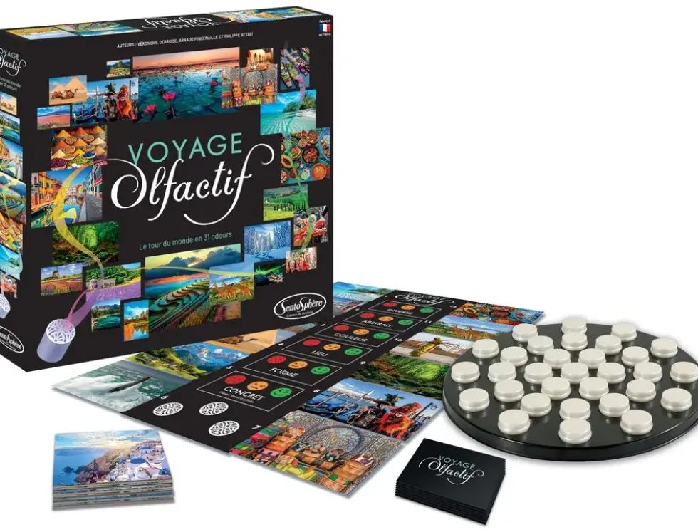 JEU VOYAGE OLFACTIF
