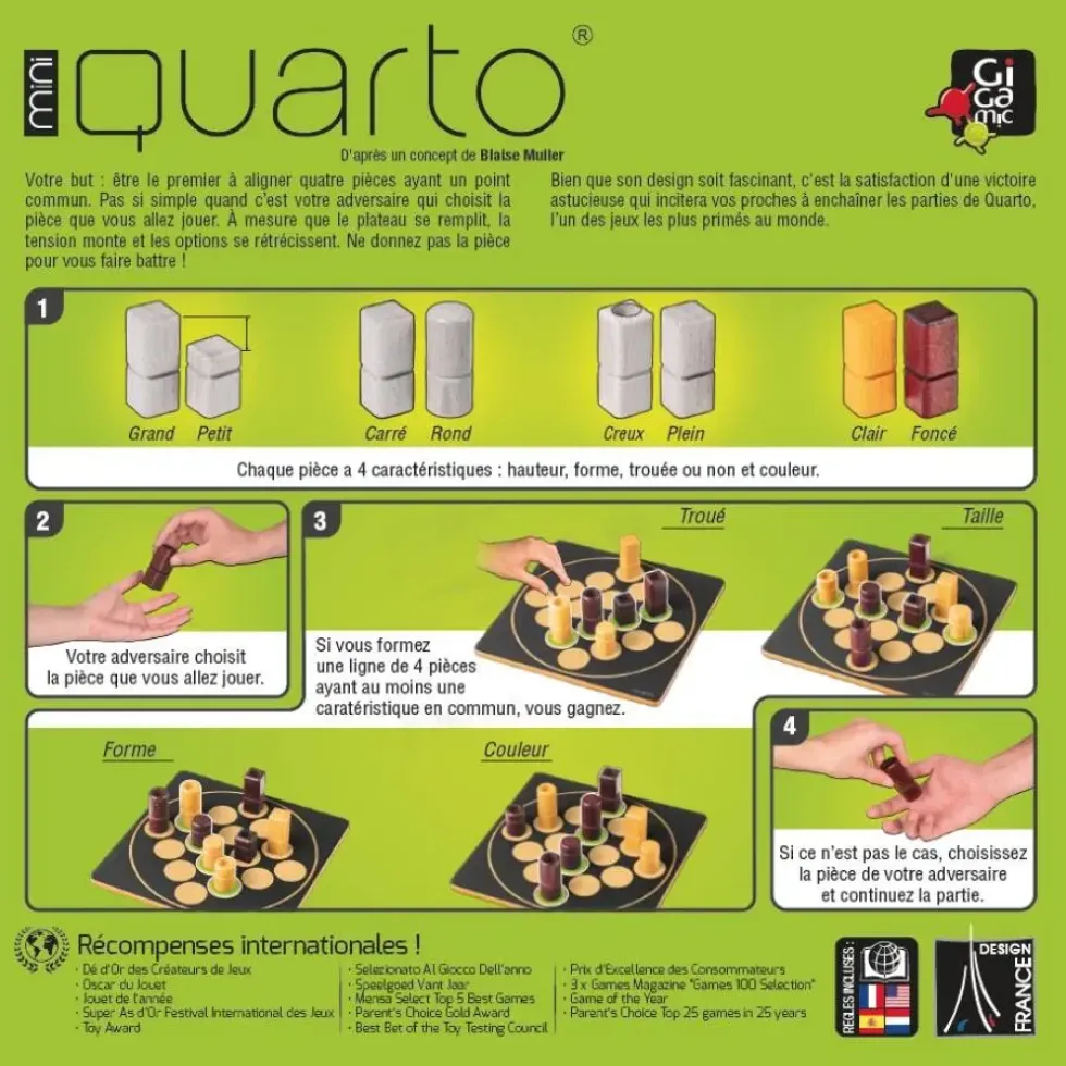 JEUX QUARTO MINI