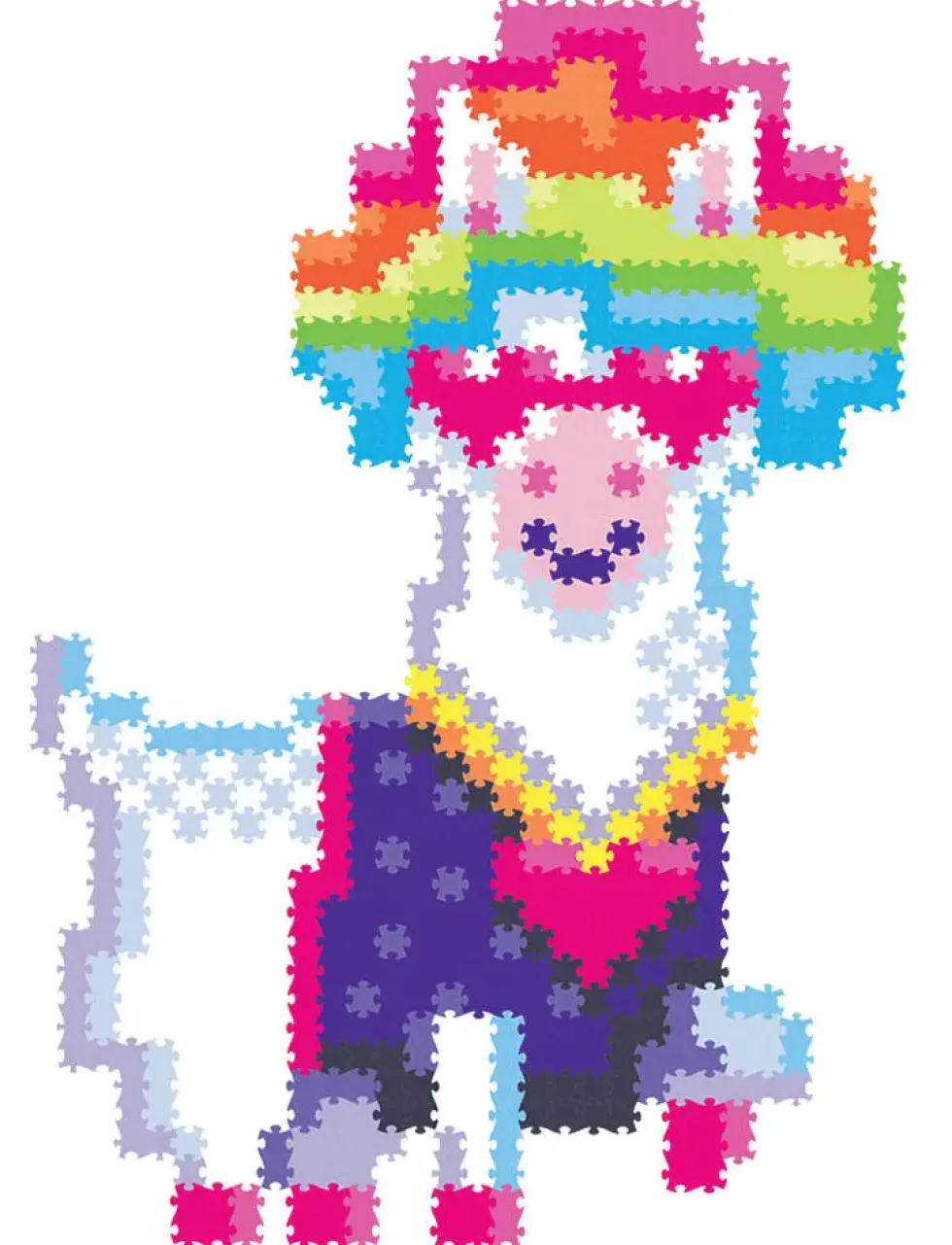 JIXELZ -LOISIRS CREATIFS - ANIMAUX 1225 PIECES