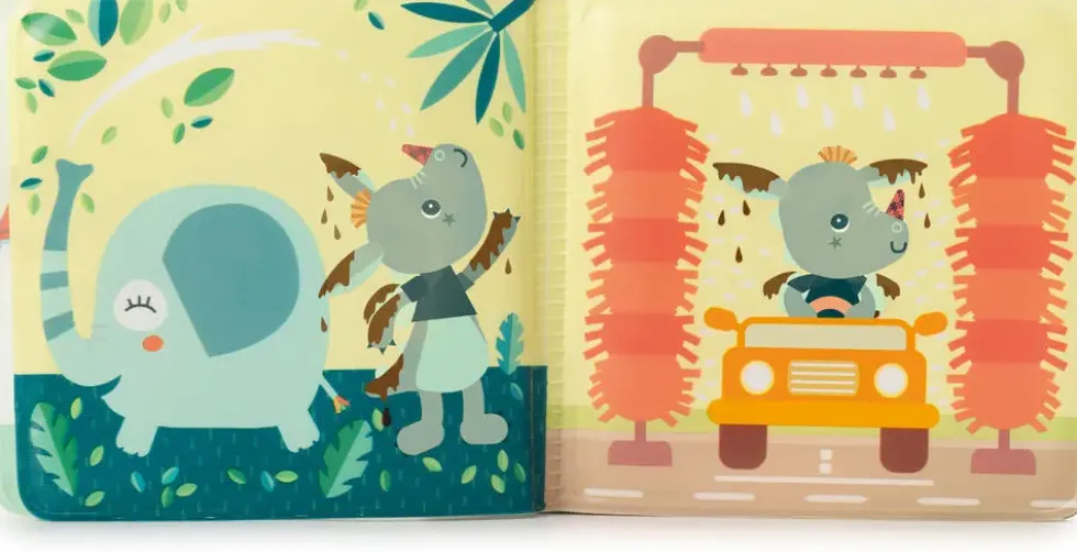 JOE WASH WASH - LIVRE DE BAIN MAGIQUE