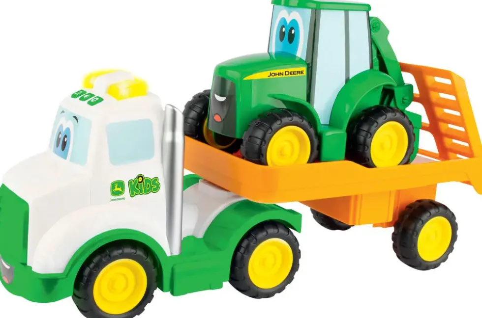 JOHN DEERE - TRACTEUR JOHNNY ET SA DEPANNEUSE