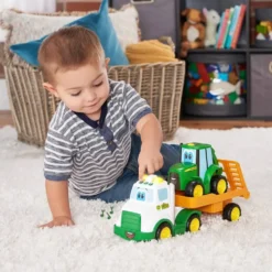 JOHN DEERE - TRACTEUR JOHNNY ET SA DEPANNEUSE