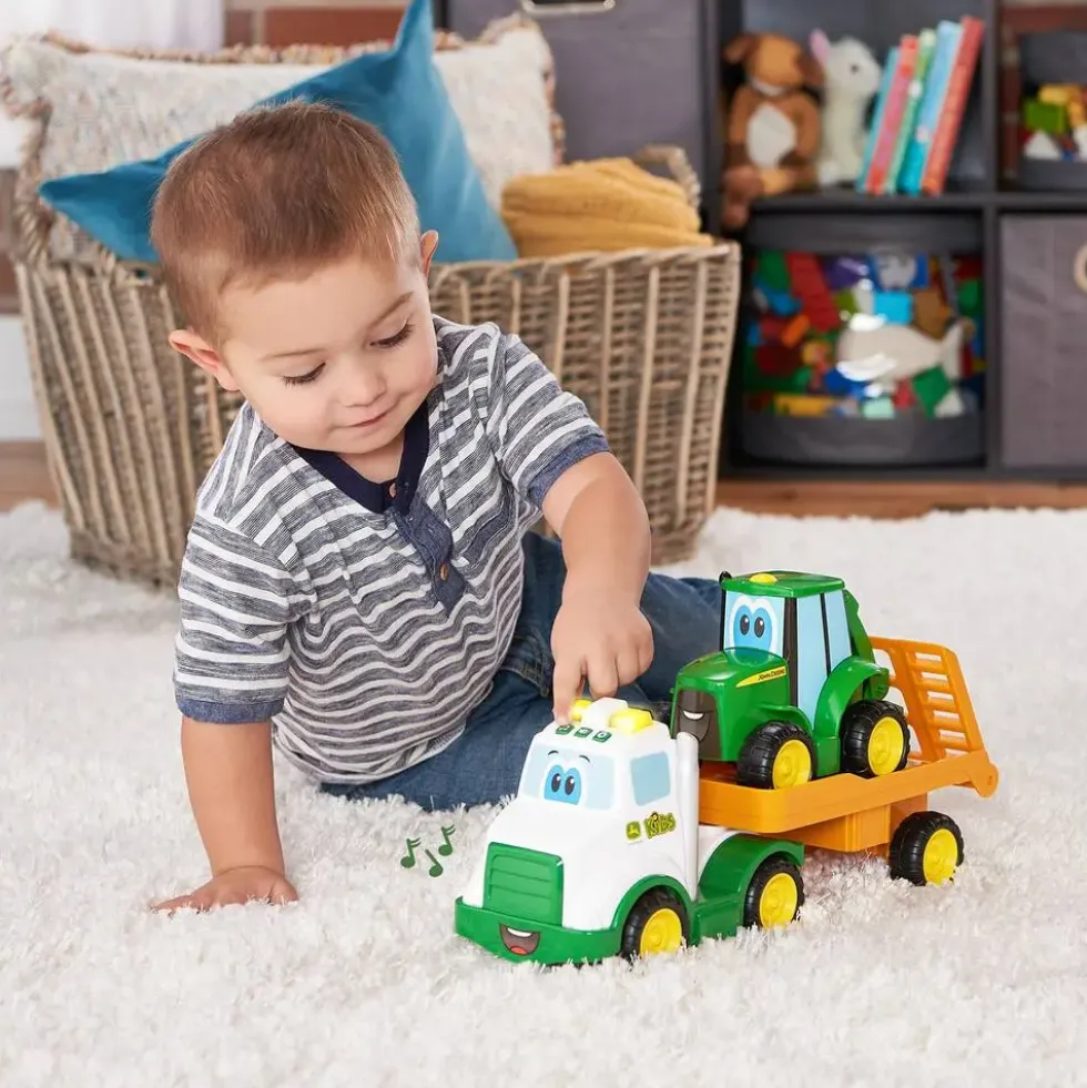 JOHN DEERE - TRACTEUR JOHNNY ET SA DEPANNEUSE