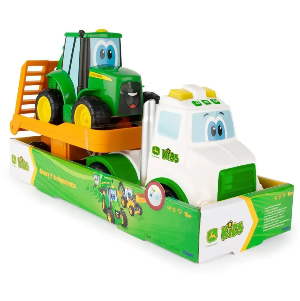 JOHN DEERE - TRACTEUR JOHNNY ET SA DEPANNEUSE