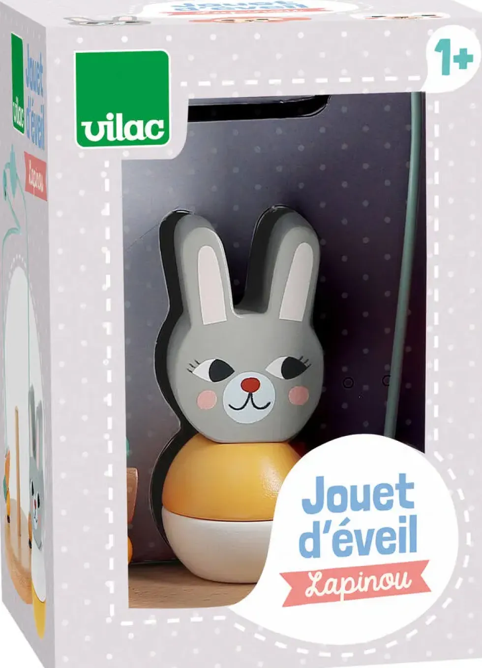 JOUET D'EVEIL LAPINOU - MICHELLE CARLSLUND