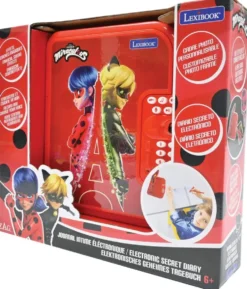 JOURNAL INTIME ELECTRONIQUE AVEC COFFRE-FORT MIRACULOUS