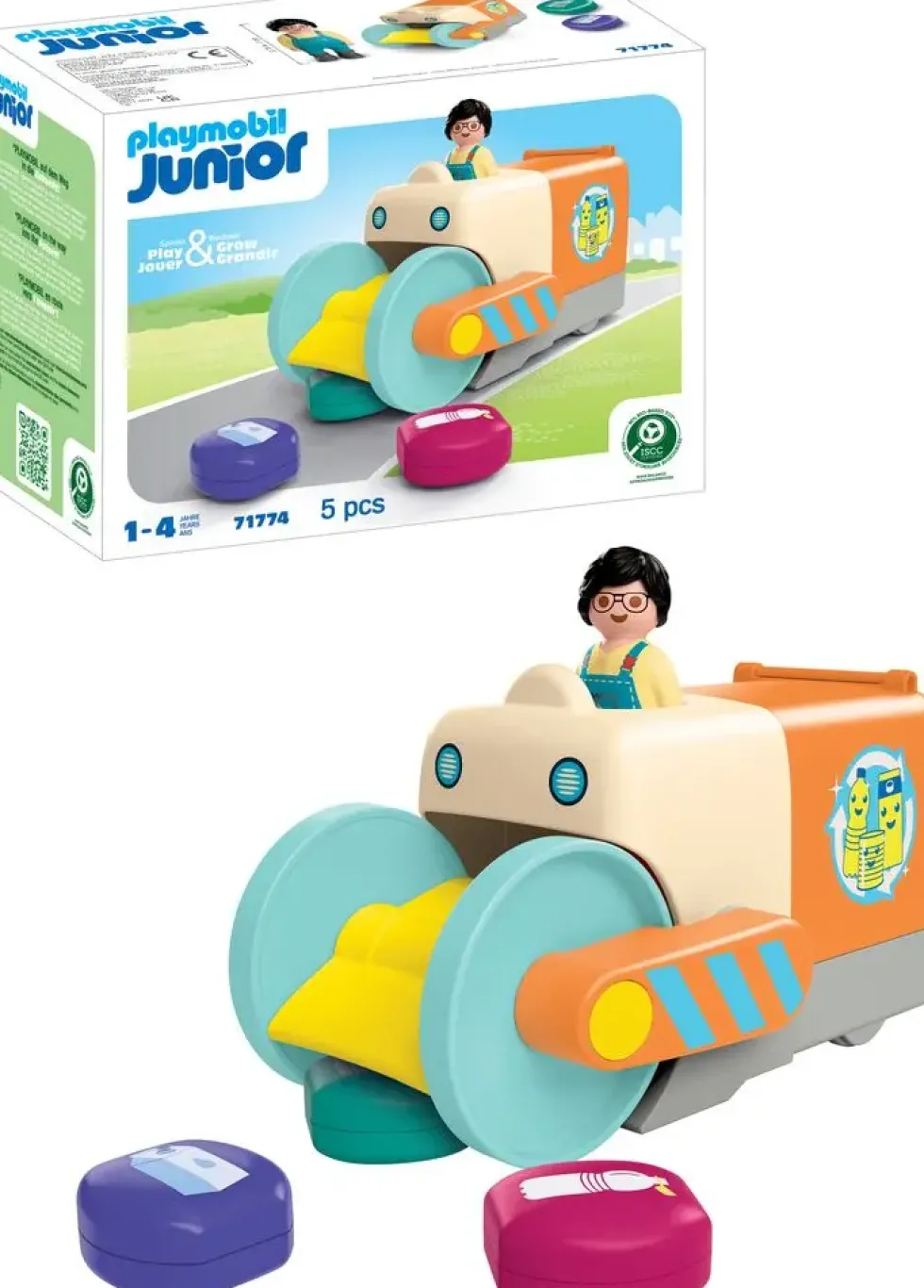 JUNIOR : CAMION DE COLLECTE DE DECHETS-71774