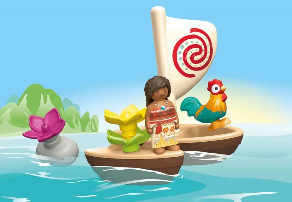 JUNIOR ET DISNEY : VAIANA ET BATEAU -71459