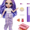 JUNIOR HIGH - POUPEE MANNEQUIN 22CM - VIOLET PYJAMA PARTY
