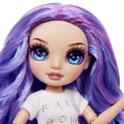 JUNIOR HIGH - POUPEE MANNEQUIN 22CM - VIOLET PYJAMA PARTY