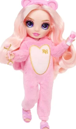 JUNIOR HIGH PYJAMA PARTY - POUPEE MANNEQUIN 22 CM - BELLA ROSE ET ACCESSOIRES